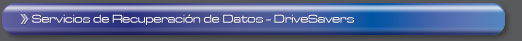 Servicios de Recuperaci&oacute;n de Datos - DriveSavers